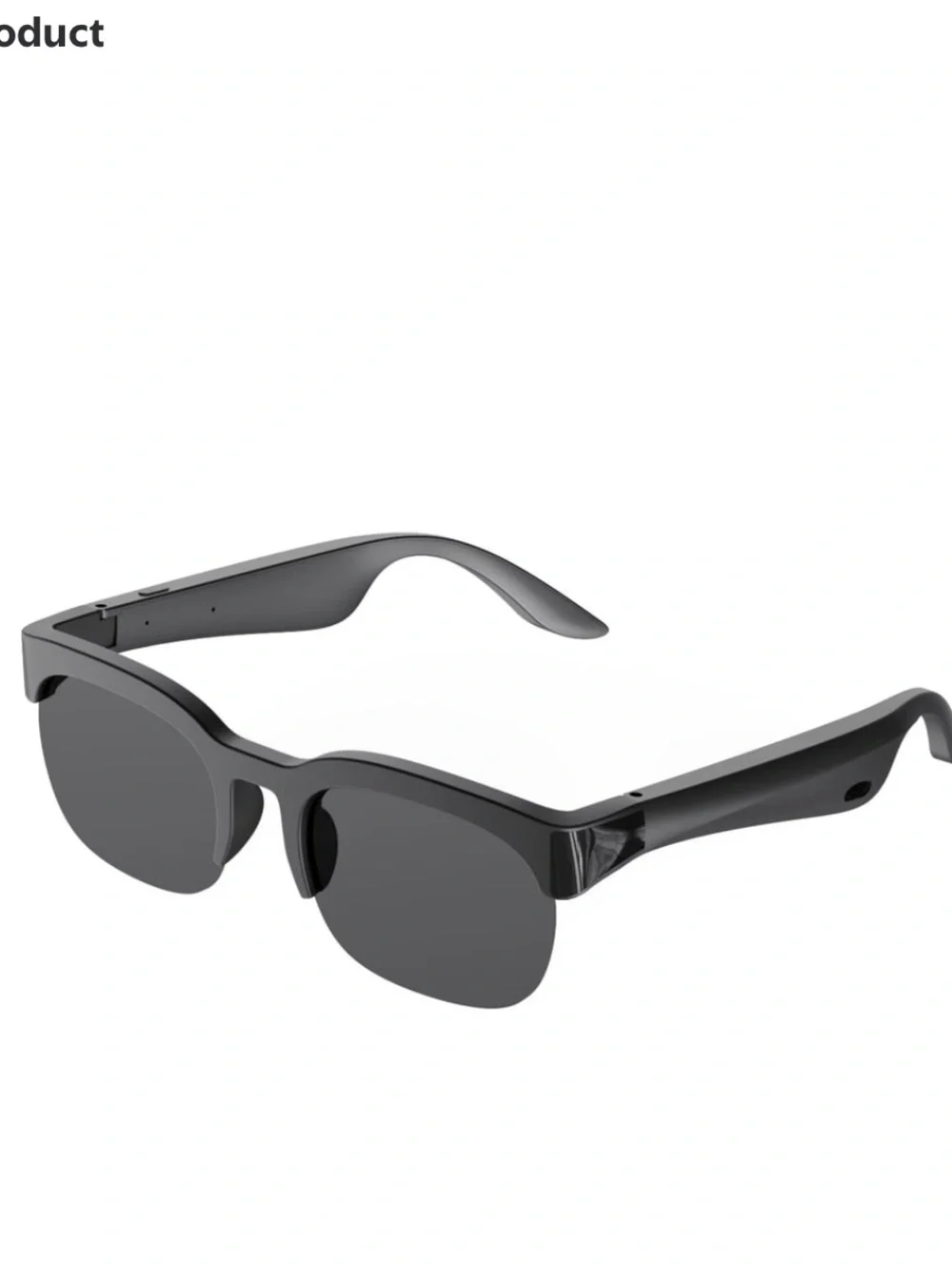 Multifunctional XG89 Open Ear Bluetooth Smart Glasses, UV/Blue Light Protection